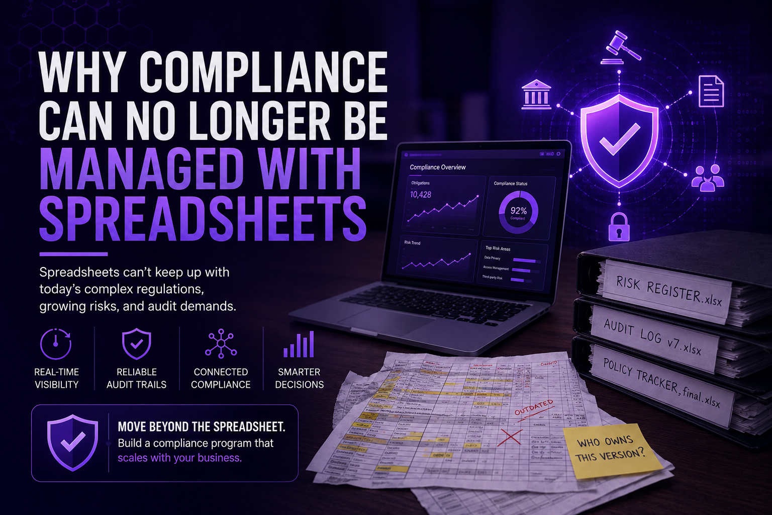 Why Compliance Can No Longer Be Managed with Spreadsheets